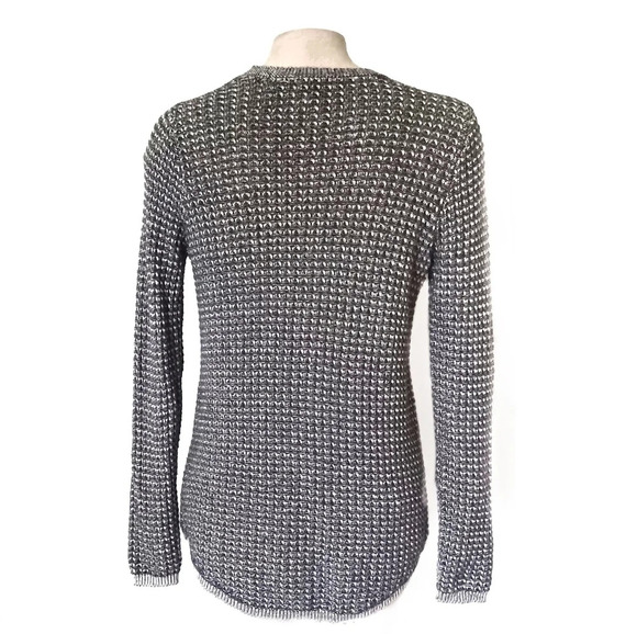 Jeanne Pierre Cozy Gray Sweater Scandi Girl Cabincore Minimalist M - Picture 4 of 5